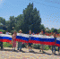 В преддверии государственного праздника, на территории Нефтекумского городского округа в очередной раз прошла  Всероссийская  акция «Флаги России» - Организационно-методический центр по обслуживанию учреждений культуры