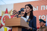 22 апреля на площади Ленина города Нефтекумска состоялось торжественное мероприятие, посвященное краевому патриотическому автопробегу "Эх, путь-дорожка фронтовая!"